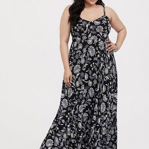 Torrid maxi dress size 1x